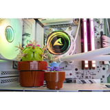 ALTERNATE Serie PC Personalizzata • Elementi Frost Thunder, PC Gaming bianco