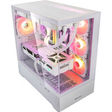ALTERNATE Serie PC Personalizzata • Elementi Frost Thunder, PC Gaming bianco