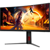 AOC CU34G4, Monitor di gioco Nero (opaco)