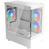 Aerocool Viewport Mini V2 ARGB, Chassis Tower bianco