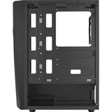 Aerocool WAVEBKV3 computer case Midi Tower Nero Nero, Midi Tower, PC, Nero, ATX, micro ATX, Mini-ITX, ABS, SPCC, Blu, Verde, Rosso