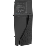 Aerocool WAVEBKV3 computer case Midi Tower Nero Nero, Midi Tower, PC, Nero, ATX, micro ATX, Mini-ITX, ABS, SPCC, Blu, Verde, Rosso