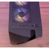 Aerocool WAVEBKV3 computer case Midi Tower Nero Nero, Midi Tower, PC, Nero, ATX, micro ATX, Mini-ITX, ABS, SPCC, Blu, Verde, Rosso