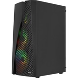 Aerocool WAVEBKV3 computer case Midi Tower Nero Nero, Midi Tower, PC, Nero, ATX, micro ATX, Mini-ITX, ABS, SPCC, Blu, Verde, Rosso