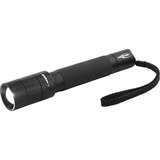 Ansmann M200F Nero Torcia a mano, Torcia elettrica Nero, Torcia a mano, Nero, Alluminio, 1 m, IP54, 1 lampada(e)