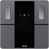 Beurer Bilancia diagnostica BF 500 Super Black Edition, Scala grigio/Nero