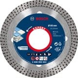 Bosch 2 608 900 653 fornitura per utensili rotanti per molatura/levigatura Piastrella, Pietra Disco da taglio, Lama Disco da taglio, Piastrella, Pietra, Diamond, Bosch, Blu, Grigio, Rotondo