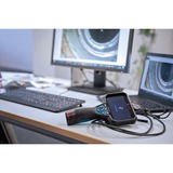 Bosch GIC 12V-5-27 C PROFESSIONAL telecamera di ispezione industriale 8,3 mm Sonda flessibile e facile da gestire IP67, IP54, Macchina fotografica di ispezione blu/Nero, 1280 x 720 Pixel, 12,7 cm (5"), 75°, 8,3 mm, Sonda flessibile e facile da gestire, Nero, Blu