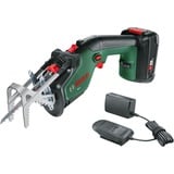 Bosch Keo seghetto elettrico 2300 spm (fogli per minuto) 1,4 kg, Potatore verde/Nero, Impugnatura a T, Verde, 2300 spm (fogli per minuto), 8 cm, 20 m/s², 1,5 m/s²
