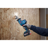 Bosch Seghetto alternativo a batteria GSA 18V-24 Professional solo, 18 Volt, Scambiarsi sega blu/Nero