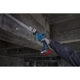 Bosch Seghetto alternativo a batteria GSA 18V-24 Professional solo, 18 Volt, Scambiarsi sega blu/Nero
