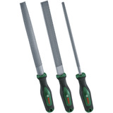 Bosch Set di raspe per legno, 3 pezzi, File verde/Nero