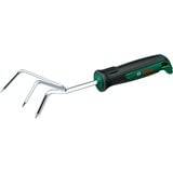Bosch Zappetta da giardino a mano, acciaio inox, Coltivatore di mano verde/Nero