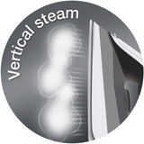 Braun TexStyle 7 Pro SI7149WB Ferro da stiro a secco e a vapore EloxalPlus soleplate 2900 W Nero, Bianco bianco/Nero, Ferro da stiro a secco e a vapore, EloxalPlus soleplate, 2,5 m, 220 g/min, Nero, Bianco, 50 g/min