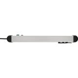 Brennenstuhl Premium-Protect-Line 1391010601, Ciabatta Nero/alluminio