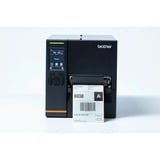 Brother TJ-4121TN stampante per etichette (CD) Linea termica 300 x 300 DPI Cablato Collegamento ethernet LAN Nero, Linea termica, 300 x 300 DPI, Cablato, Nero