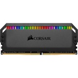 Corsair Dominator CMT128GX4M4E3200C16 memoria 128 GB 4 x 32 GB DDR4 3200 MHz Nero, 128 GB, 4 x 32 GB, DDR4, 3200 MHz, 288-pin DIMM