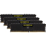 Corsair Vengeance LPX 32GB, DDR4, 3200 MHz memoria 4 x 8 GB DDR4, 3200 MHz, 32 GB, 4 x 8 GB, DDR4, 3200 MHz, 288-pin DIMM, Nero