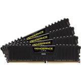 Corsair Vengeance LPX 32GB, DDR4, 3200 MHz memoria 4 x 8 GB DDR4, 3200 MHz, 32 GB, 4 x 8 GB, DDR4, 3200 MHz, 288-pin DIMM, Nero