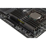 Corsair Vengeance LPX 32GB, DDR4, 3200 MHz memoria 4 x 8 GB DDR4, 3200 MHz, 32 GB, 4 x 8 GB, DDR4, 3200 MHz, 288-pin DIMM, Nero