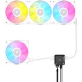 Corsair iCUE LINK RX120 RGB Triple, Ventola bianco