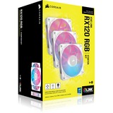 Corsair iCUE LINK RX120 RGB Triple, Ventola bianco