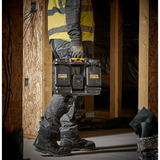 DEWALT Cassetta per attrezzi ToughSystem con luci, Cassetta portautensili Nero/Giallo