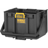 DEWALT Cassetta per attrezzi ToughSystem con luci, Cassetta portautensili Nero/Giallo