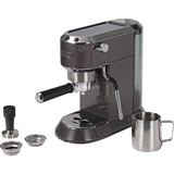 DeLonghi 0132106274, Macchina per espresso grigio/metallo
