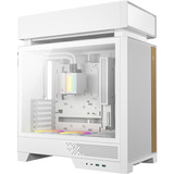 DeepCool CL6600 WH, Chassis Tower bianco/legno