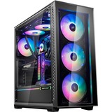 DeepCool Matrexx 70 ADD-RGB 3F Midi Tower Nero Nero, Midi Tower, PC, Nero, ATX, EATX, micro ATX, Mini-ITX, ABS sintetico, SPCC, Vetro temperato, Giocare