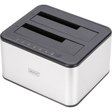 Digitus DA-71540-2, Docking station argento/Nero