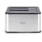Digitus DA-71540-2, Docking station argento/Nero