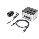 Digitus DA-71540-2, Docking station argento/Nero