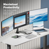Digitus Docking station USB-C 11 porte grigio/Nero