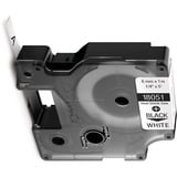 Dymo Rhino etichette industriali tubolari termoretraibili | 6 mm x 1,5 m | nero su bianco, Nastri termorestringenti  5 m | nero su bianco, D1, Belgio, 1,5 m, 1 pz, 34 mm, 87 mm