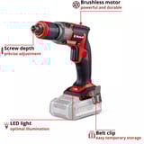 EINHELL 4261010, TP-DY 18 Li BL - Solo rosso/Nero
