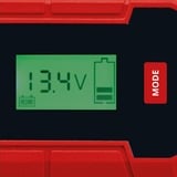 EINHELL CE-BC 4 M Caricabatteria per veicolo 12 V Nero, Rosso rosso/Nero, 12 V, 220 - 240 V, 50 Hz, LCD, IP65, Nero, Rosso