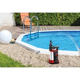 EINHELL GE-SP 4390 NA LL ECO 430 W 9000 l/h, Pompe immersione e pressione rosso/Nero, 430 W, AC, 9000 l/h, Nero, Rosso