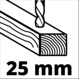 EINHELL Trapano a percussione a batteria Power X-Change TE-ID 18 Li - Solo, 18Volt rosso/Nero