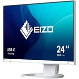 EIZO FlexScan EV2480-WT Monitor PC 60,5 cm (23.8") 1920 x 1080 Pixel Full HD LED Bianco, Monitor LED bianco, 60,5 cm (23.8"), 1920 x 1080 Pixel, Full HD, LED, 5 ms, Bianco