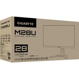 GIGABYTE M28U 71,1 cm (28") 3840 x 2160 Pixel 4K Ultra HD LED Nero Nero, 71,1 cm (28"), 3840 x 2160 Pixel, 4K Ultra HD, LED, 1 ms, Nero