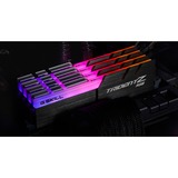 G.Skill Trident Z RGB F4-3600C18Q-32GTZR memoria 32 GB 4 x 8 GB DDR4 3600 MHz Nero, 32 GB, 4 x 8 GB, DDR4, 3600 MHz