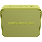 Grundig GBT Jam Altoparlante portatile mono Lime 3,5 W verde, 3,5 W, Con cavo e senza cavo, 30 m, Micro-USB, Altoparlante portatile mono, Lime