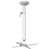 HAGOR Beamfix II 670 - 900 mm, Montaggio a soffitto bianco