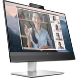 HP E24mv G4 60,5 cm (23.8") 1920 x 1080 Pixel Full HD Nero, Argento Nero/Argento, 60,5 cm (23.8"), 1920 x 1080 Pixel, Full HD, 5 ms, Nero, Argento