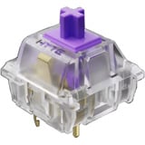 HYTE KB-HYTE-KEEB, Tastiera da gioco Nero/trasparente