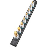 Hazet SmartRail 1/2" set di inserti per chiave a bussola, profilo interno scanalato, 8 pezzi, chiave combinata   Nero