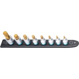 Hazet SmartRail 1/2" set di inserti per chiave a bussola, profilo interno scanalato, 8 pezzi, chiave combinata   Nero