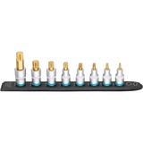 Hazet SmartRail 1/2" set di inserti per chiave a bussola, profilo interno scanalato, 8 pezzi, chiave combinata   Nero